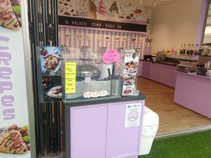 Counter at Baby Mucca in Lignano Sabbiadoro