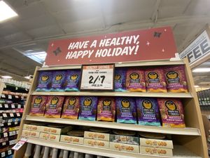 Vegan Mexican Cookies on Display (2/$7 USD) 😛 #Veganuary at Sprouts Farmers Market in Modesto