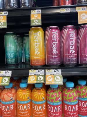 New Flavors of Vegan Friendly Yerbae 2/$4 USD  at Sprouts Farmers Market in Modesto