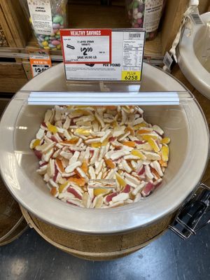 Vegan Spring Gummies on Sale! $2.99/lb  at Sprouts Farmers Market in Modesto