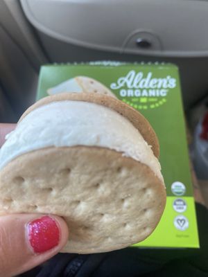 New (to me) Item Spotted • Vegan Key Lime Sammie 😋  at Sprouts Farmers Market in Modesto