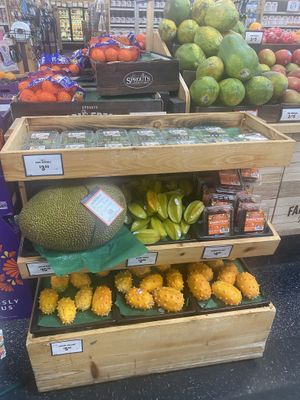 Jackfruit and Star Fruit Spotted!   at Sprouts Farmers Market in Modesto