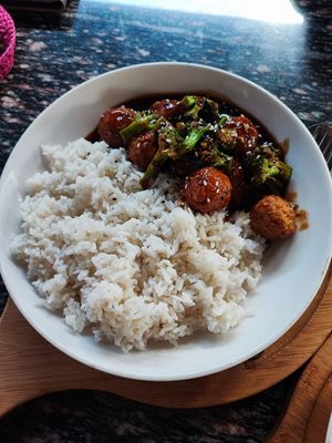  at Famous Vegetarian Vegan food in Seminyak