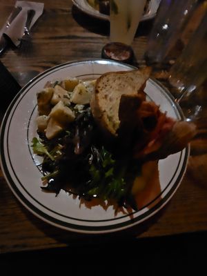 Vegan Reubens so freaking good at The Weary Traveler in Madison