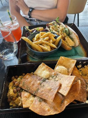 Rock lobster and Nachos  at Jungle Bird in Birmingham