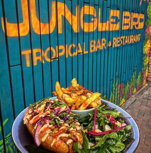 Bajan bun at Jungle Bird in Birmingham