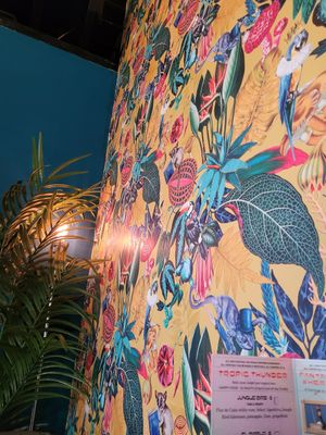 Check out the fab decor at Jungle Bird in Birmingham