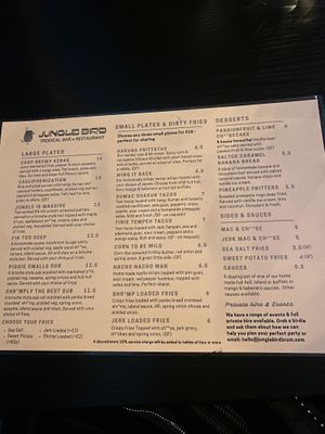   at Jungle Bird in Birmingham