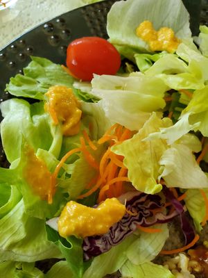 Ginger salad at Chen's in Carlisle