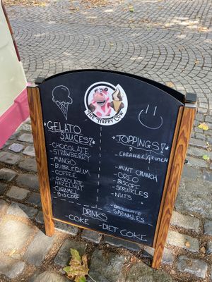 Lots of toppings   at The Happy Cow in Bristol