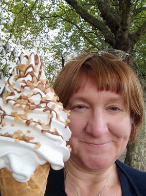 Very happy! at The Happy Cow in Bristol