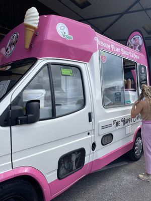 Van at veg fest bristol   at The Happy Cow in Bristol