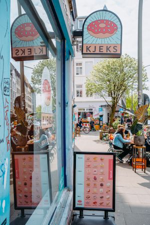 Neighbourhood at Kjeks - Ottensen in Hamburg