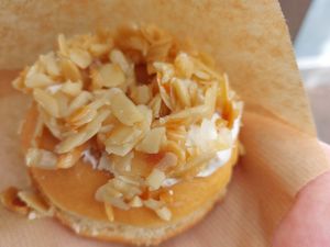 Bienenstich donut at Kjeks - Ottensen in Hamburg