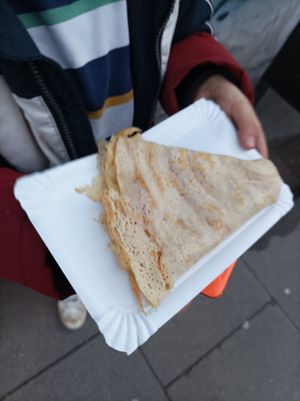 Crepe mit Zimt und Zucker 3,20 (nur am Wochenende) #Veganuary at Kjeks - Ottensen in Hamburg