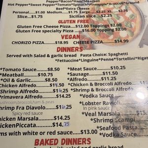   at Sophia's Italian Restaurant & Pizzeria in Reading