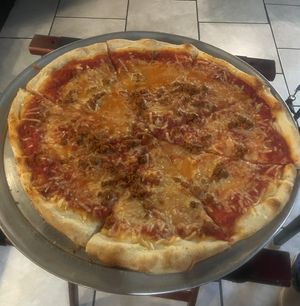 Chorizo Pizzaa  at Sophia's Italian Restaurant & Pizzeria in Reading