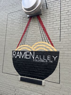   at Ramen Alley in Columbus