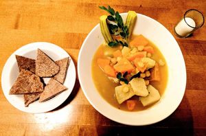   at Moringa Plant Based Cuisine and Bar in Ottawa