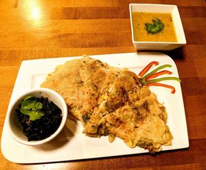   at Moringa Plant Based Cuisine and Bar in Ottawa