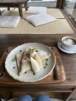 Pancakes!  at Yasai Cafe Meguri in Nikko