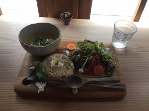 Curry at Yasai Cafe Meguri in Nikko