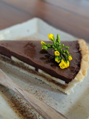 Pudding at Yasai Cafe Meguri in Nikko