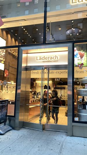 Entrancee  at Läderach Chocolatier Suisse  in New York City