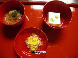 Buddhist set part 1. at Gyoshintei in Nikko