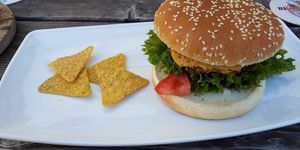 Vegan Burger at Beach House Tegernsee in Rottach-egern