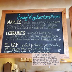 I got the Lorraine - wasn't impressed at Savoy Cafe and Deli in Santa Barbara