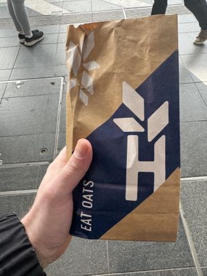 Take away bag.  at Haferkater - Berlin Ostkreuz in Berlin