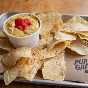 Cashew Queso at Pure Grit BBQ in New York City
