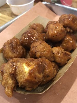 Tofu bites   at Pure Grit BBQ in New York City