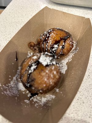 Fried Oreos  at Pure Grit BBQ in New York City