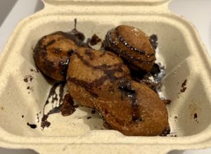  Fried oreos #Veganuary at Pure Grit BBQ in New York City