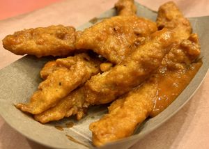 Buffalo Daring wings  at Pure Grit BBQ in New York City