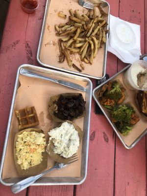   at Pure Grit BBQ in New York City