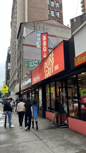   at Pure Grit BBQ in New York City