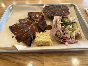   at Pure Grit BBQ in New York City