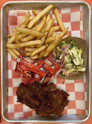 Smoked Main 2 (V, GF)  at Pure Grit BBQ in New York City