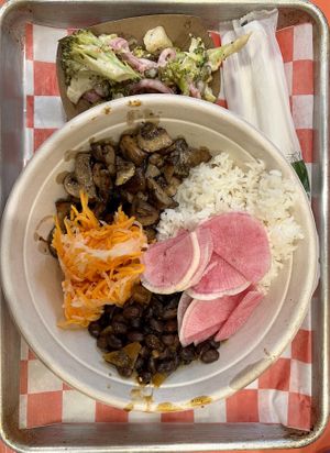   at Pure Grit BBQ in New York City