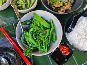 Greens at China Diner Double Bay in Double Bay