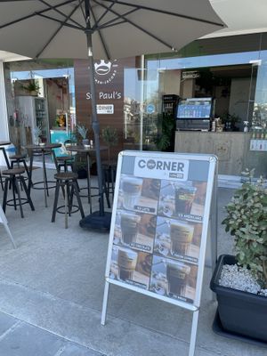 Front  at St Paul's Coffee Corner in Paphos