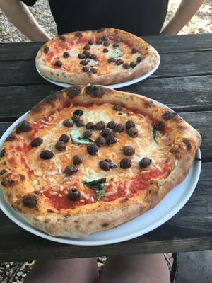 Pizza! Cheese wasn’t sticky either   at The Chapel in Taunton