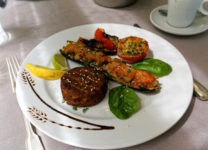 Menu vegan: Main at La Table d'Elisa in Compiegne