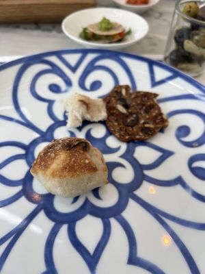 Vegan bread u need to ask for   at Boccalino in Seoul