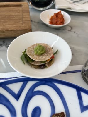 Something from non vegan course  at Boccalino in Seoul