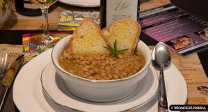 Fagiolina del Trasimeno alla contadina at WonderUmbria in Torgiano