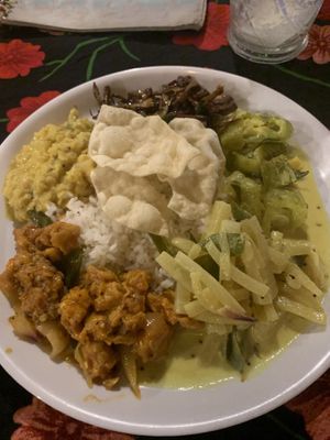   at Rice 'n' Curry in Trincomalee